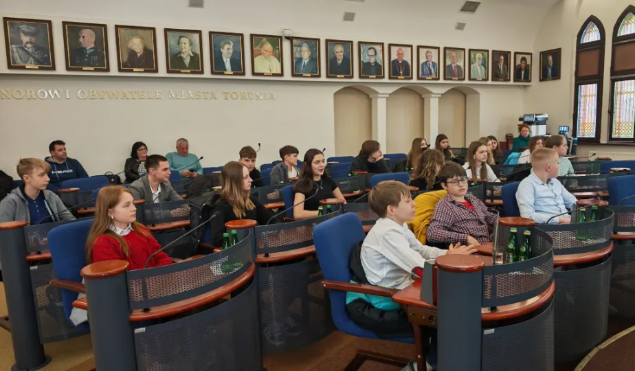 Uczniowie SP8 w UMT, 11.03.2025 r.