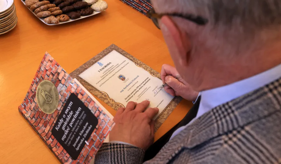 Najlepsze prace magisterskie i dyplomowe o Toruniu - wręczenie nagród