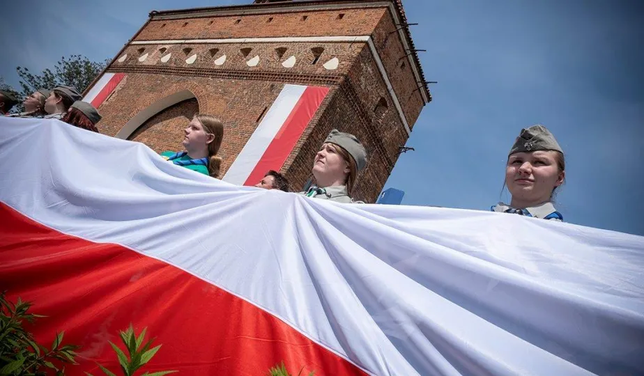 Dzień Flagi w Toruniu