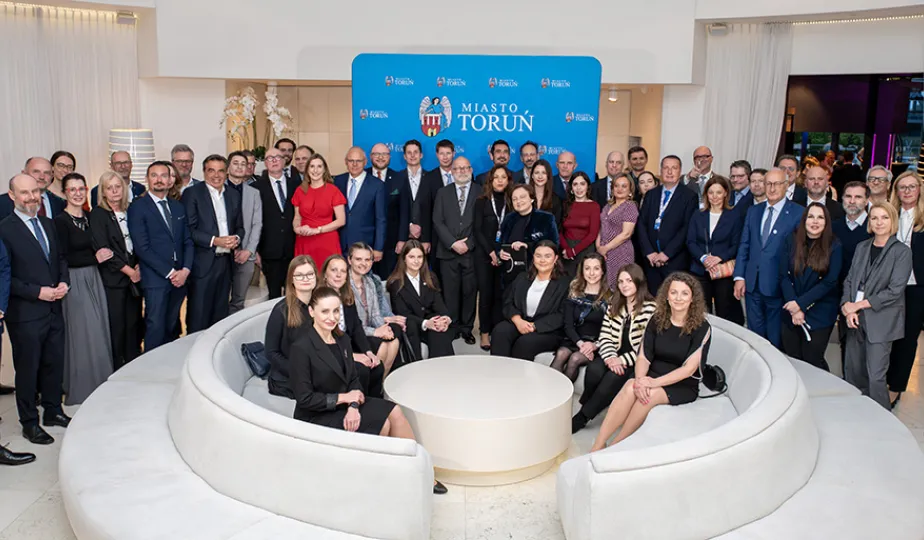 Toruń przywitał gości z Think Tank Forum