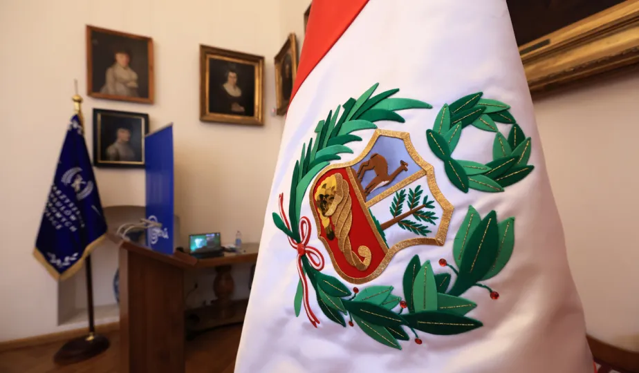 Wręczenie nominacji konsulowi honorowemu Peru w Toruniu