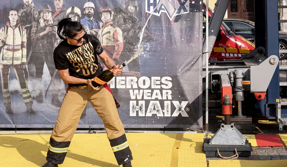 Medale na najtwardszych strażaków