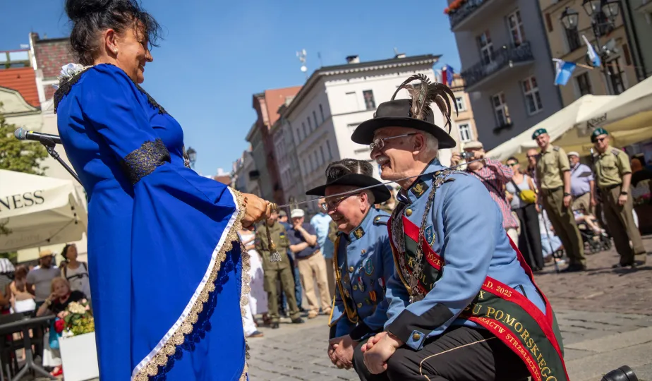 Intronizacja Króla Kurkowego.