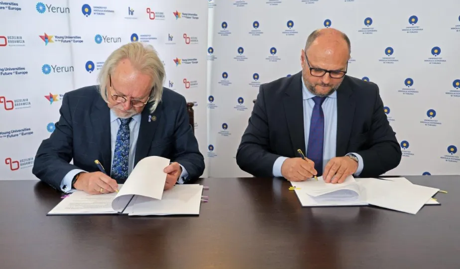 Podpisanie porozumienia ws. Utworzenia centrum Erasmus+ InnHUB na UMK