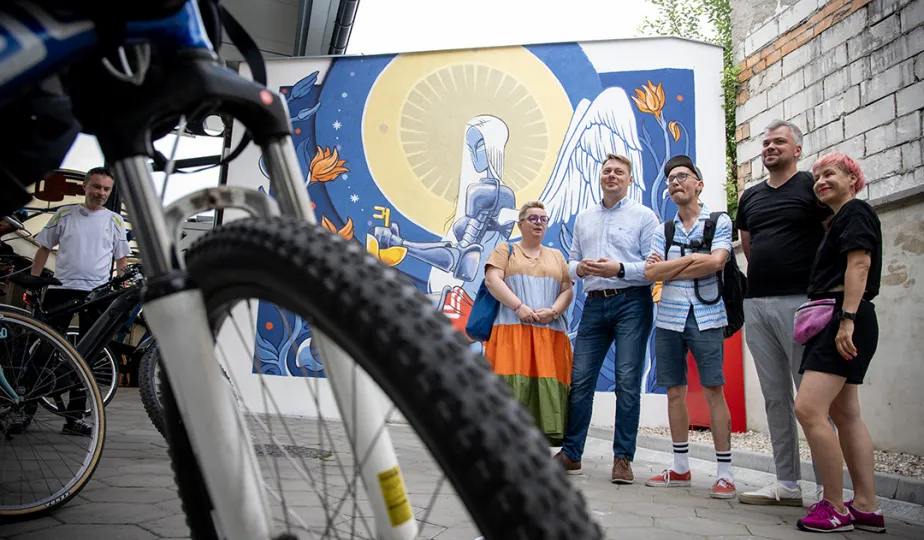 Anielskie murale w Toruniu, 25.07.2025 r.