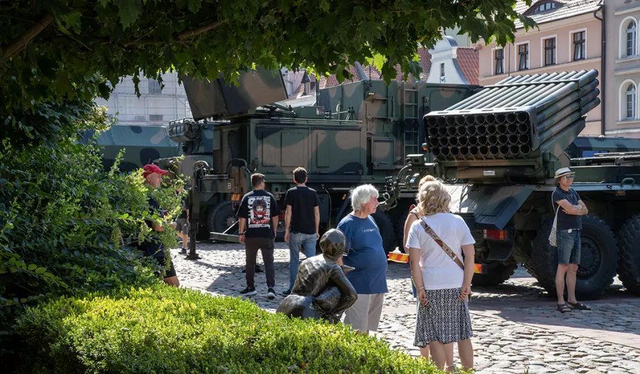 Święto Wojska Polskiego 2025 - prezentacja sprzętu wojskowego