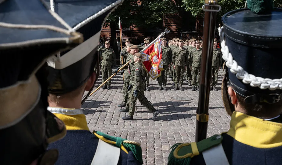 39. przysięga żołnierzy Terytorialnej Służby Wojskowej