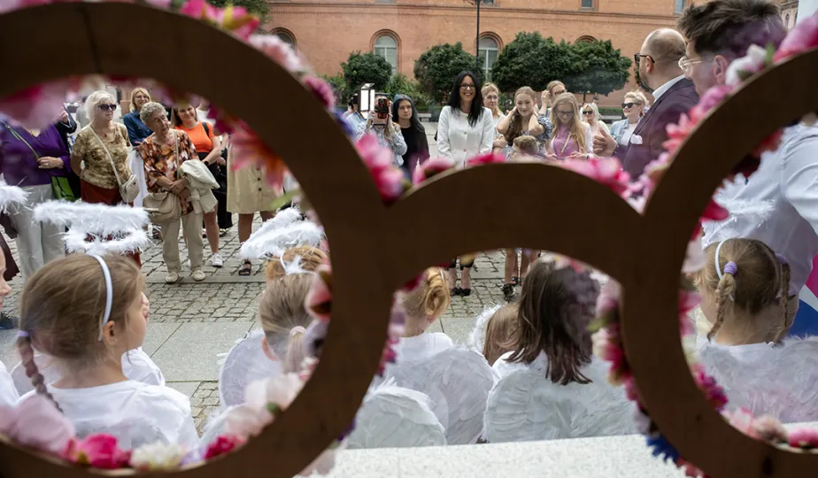 Anioł zamieszkał na Rynku Nowomiejskim, 29.08.2025 r.