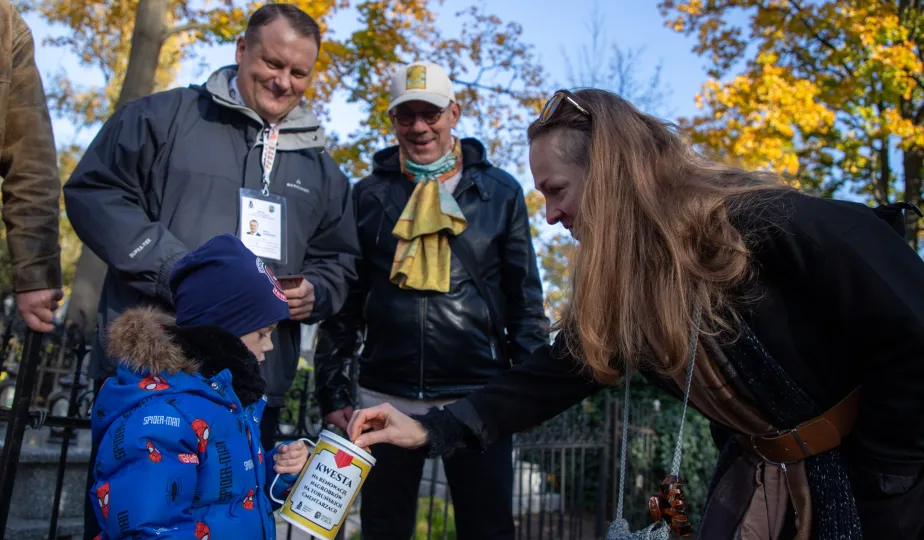 Coroczna kwesta na renowację nagrobków na cmentarzu św.Jerzego