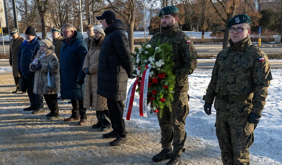 Uroczystość z okazji rocznicy zakończenia okupacji hitlerowskiej