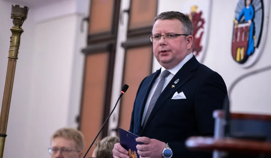 Wspomnienie NZS podczas 25. sesji Rady Miasta