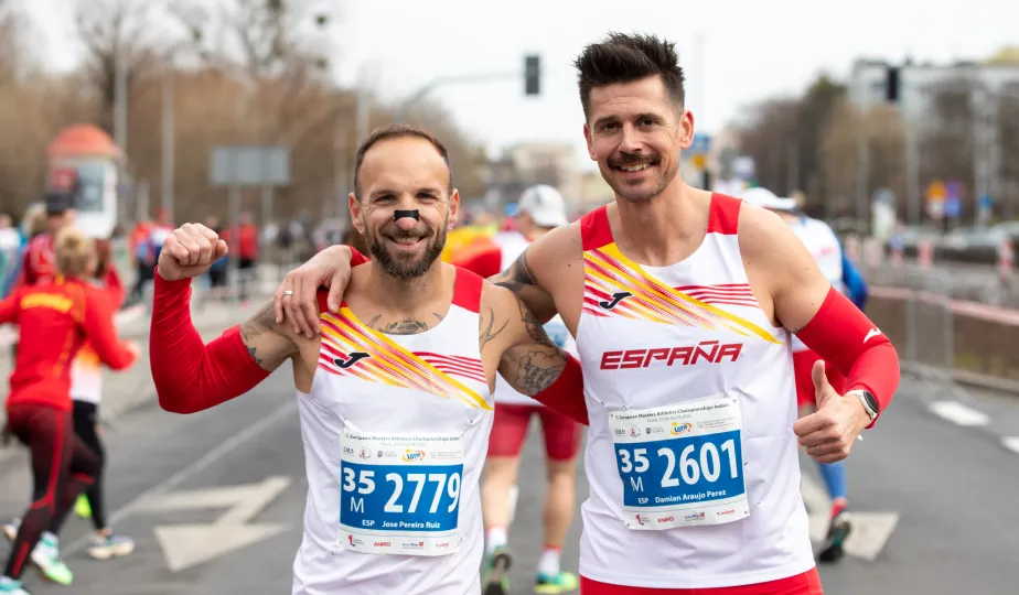 Bieg na 5 km w ramach Halowych Mistrzostw Europy Masters 