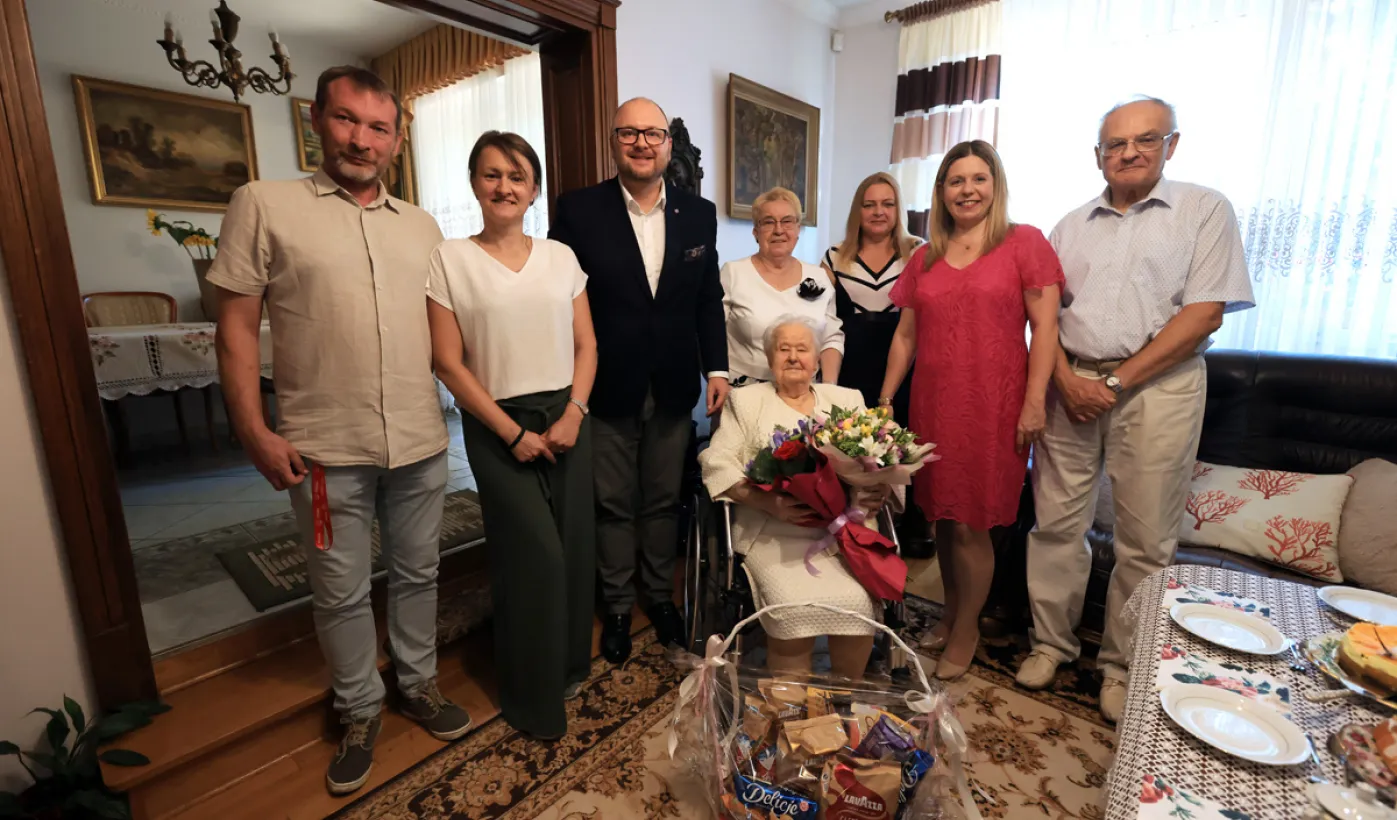 Spotkanie ze 100-latką, 14.08.2024 r.