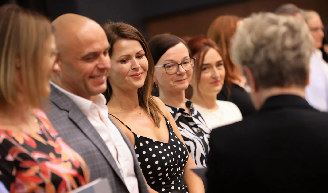 Nauczyciele dyplomowani odebrali akty nadania stopnia awansu