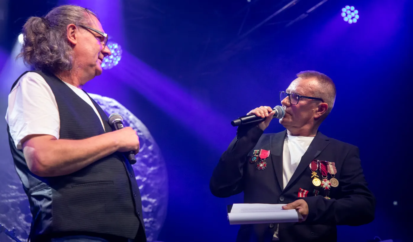 Grzegorz Minicz z medalem Gloria Artis, 12.09.2024 r.