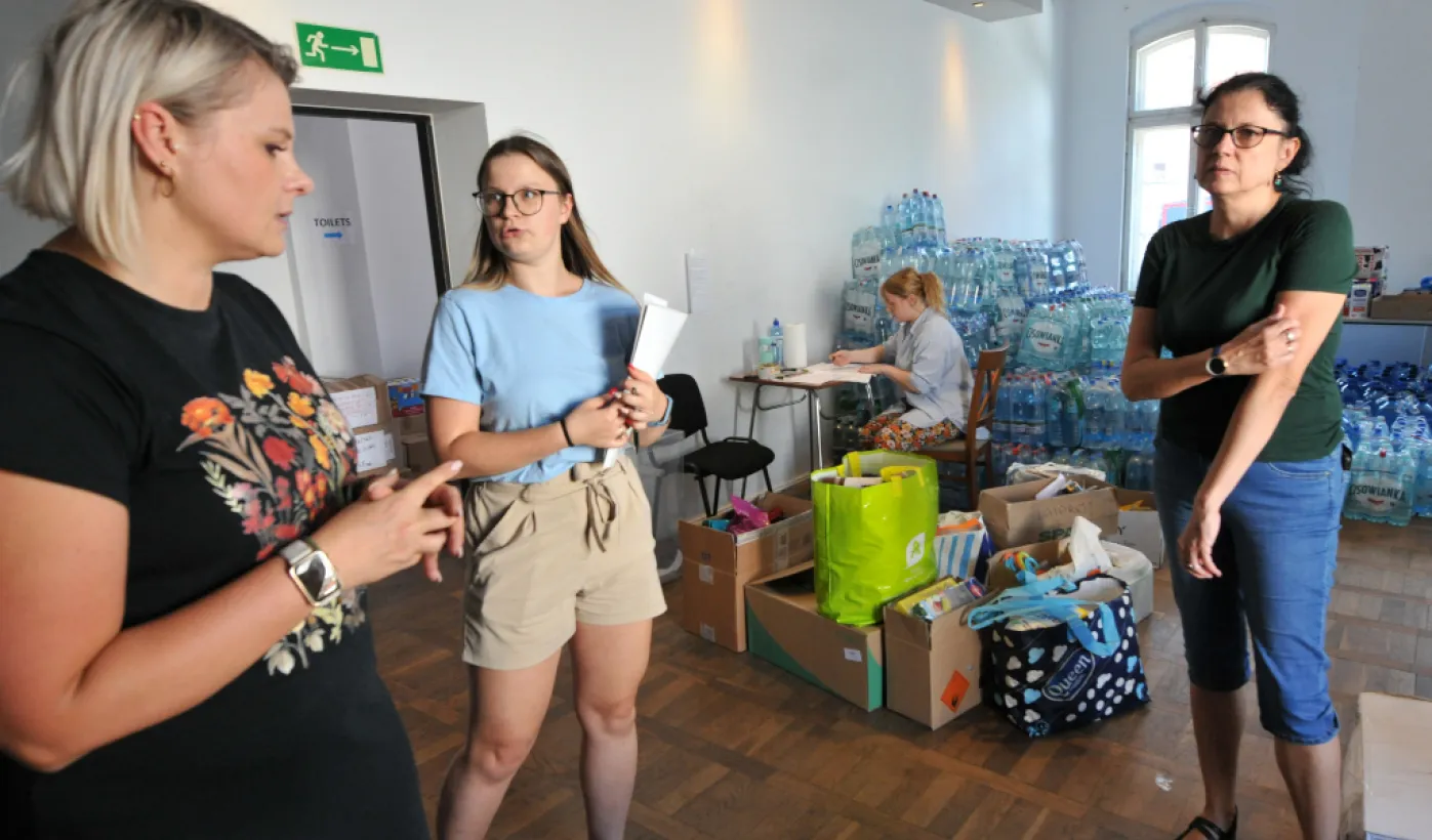 Transport darów dla powodzian, 18.09.2024 r.