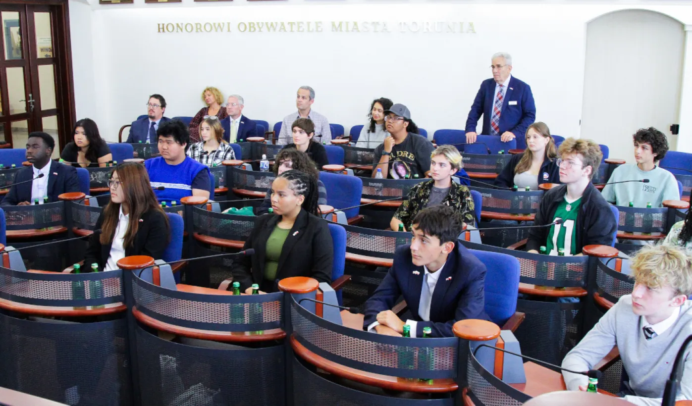 Młodzież z Filadelfii w Toruniu