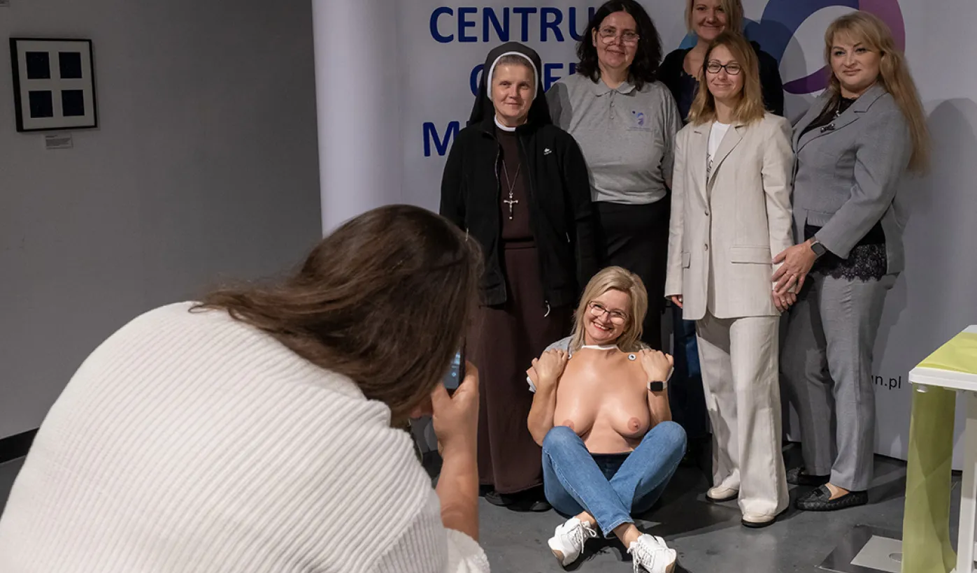 Uczestnicy konferencji „Instrukcja Obsługi Raka” w Centrum Innowacyjnej Edukacji w Toruniu