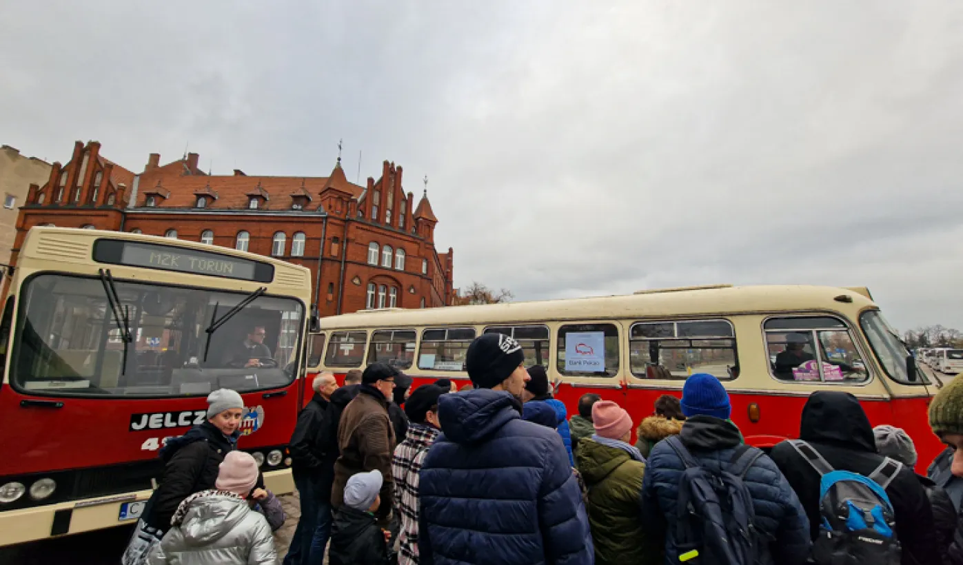 Retroautobusy w Toruniu, 16.11.2024 r.