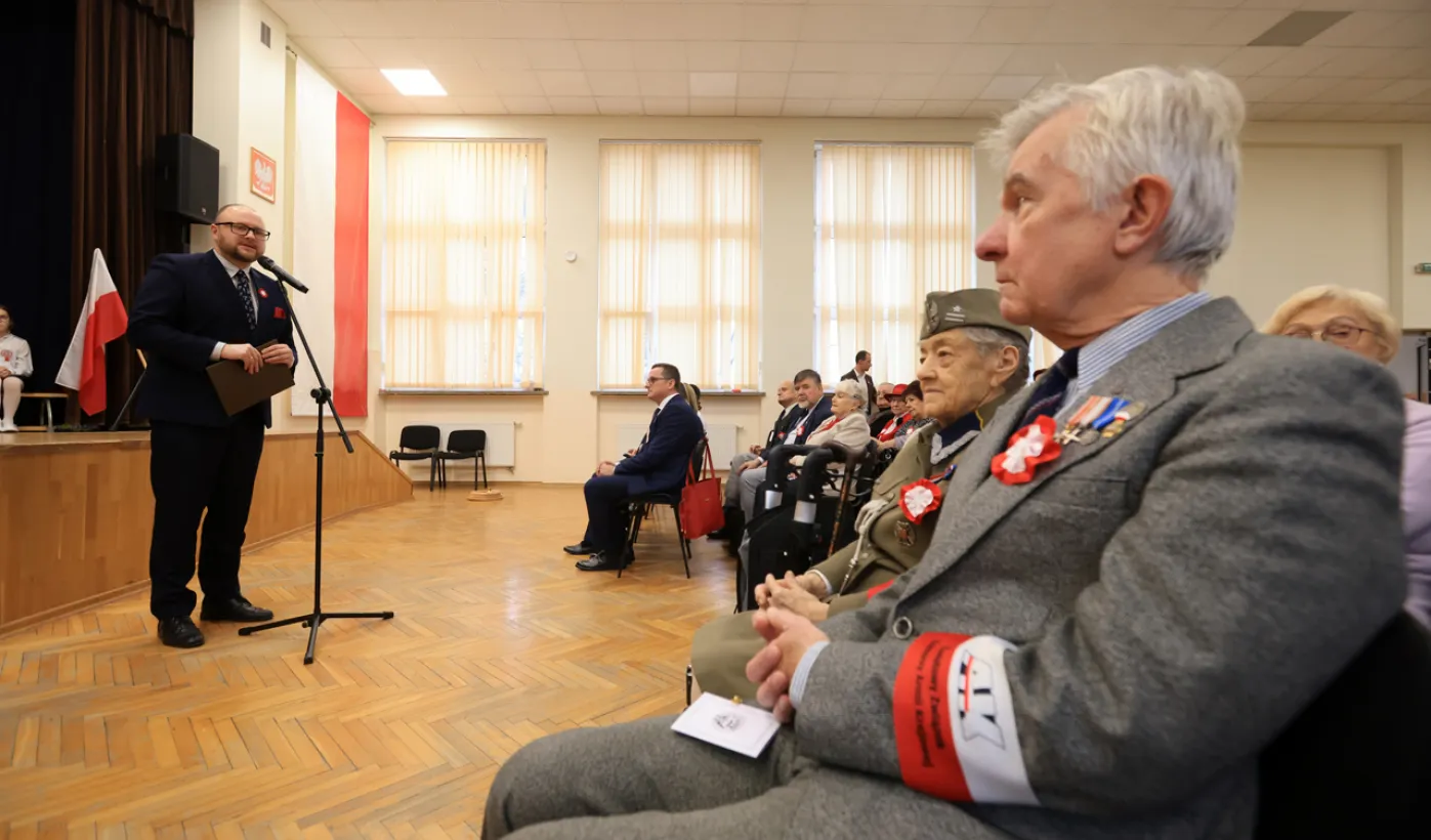 Spotkanie z toruńskim kombatantami w SP 14 w Toruniu, fot. Sławomir Kowalski