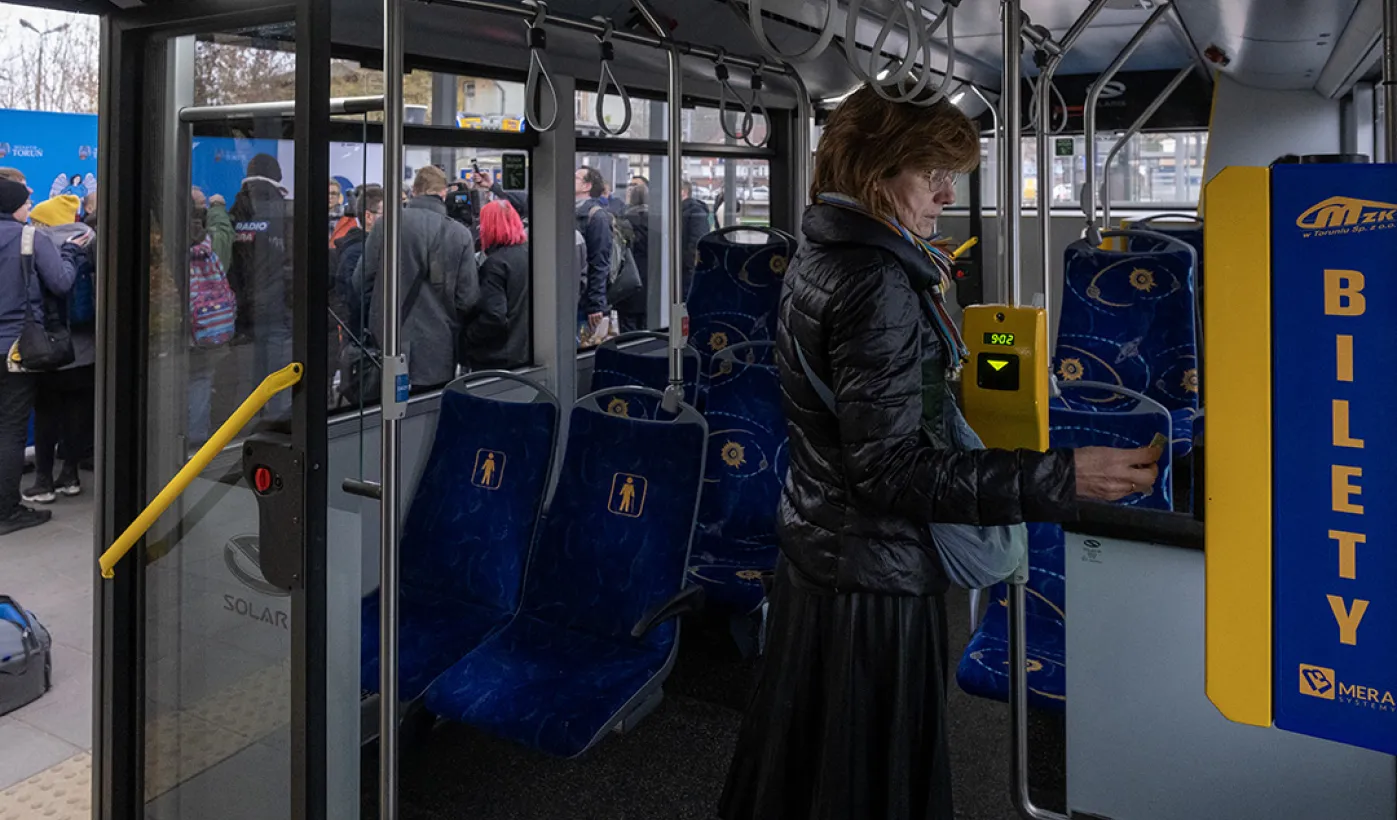 Inauguracja linii autobusowej nr 80, 12.11.2024 r.