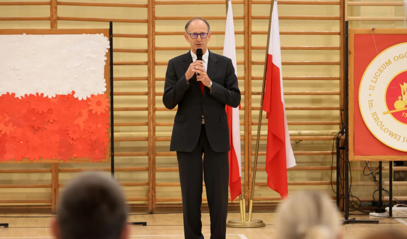 Otwarcie wirtualnej strzelnicy w II LO, 26.11.2024 r.