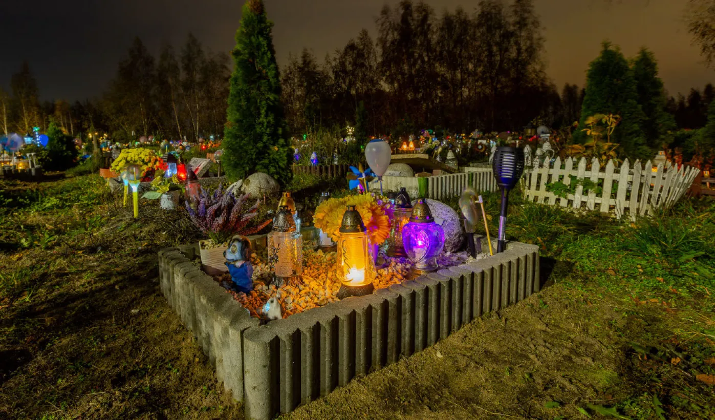 Tęczowy Las - cmentarz dla zwierząt