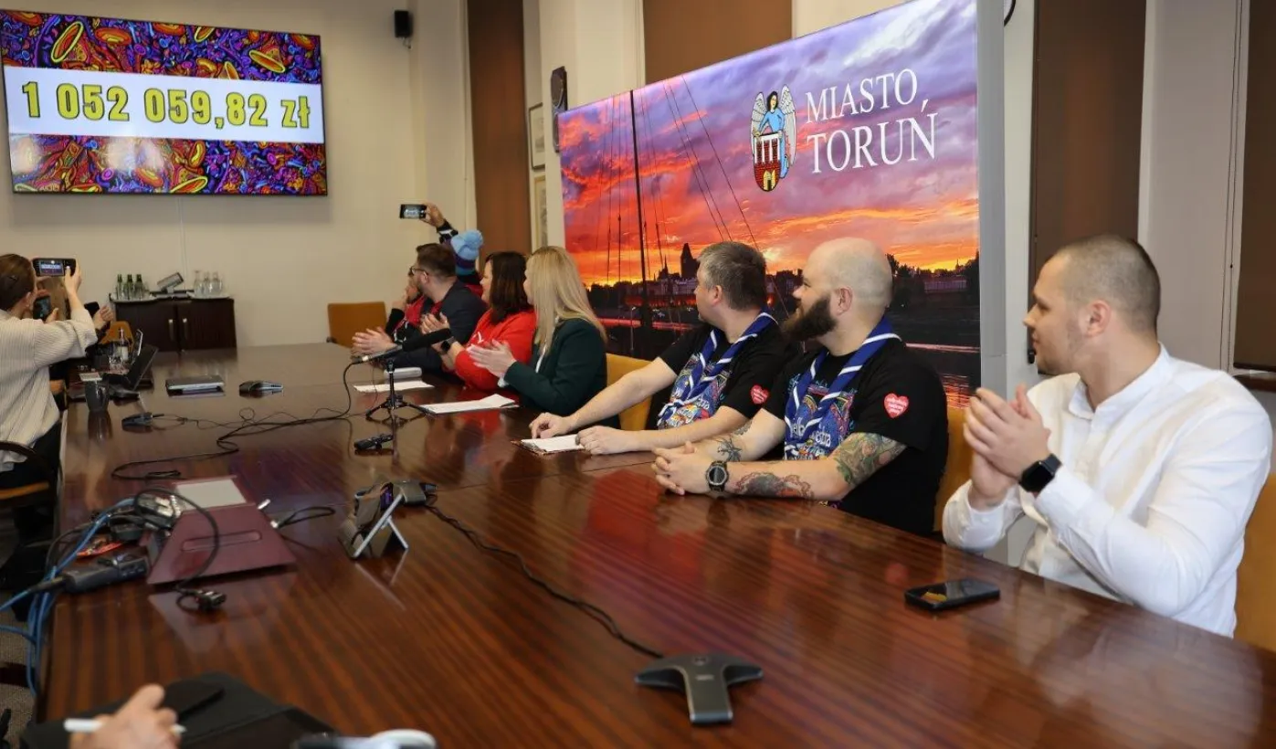 Toruń zagrał z WOŚP