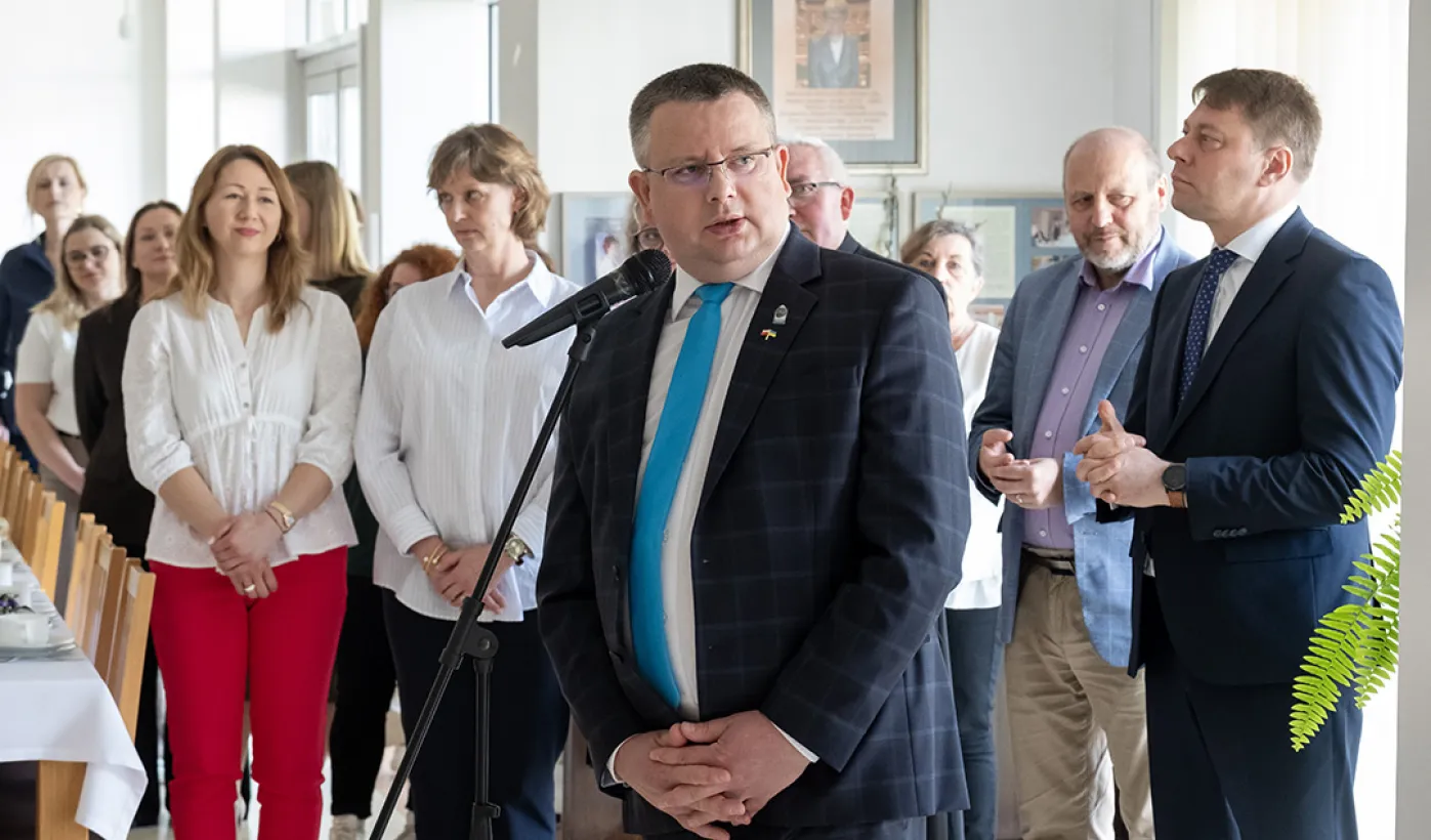 Wielkanocne śniadanie w DPS im. Leona Szumana