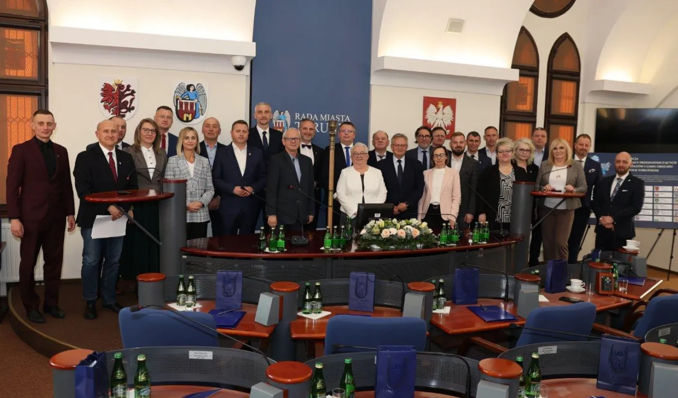 Spotkanie Konwentu Przewodniczących Rad Powiatów i Gmin Obszaru Metropolii Toruńskiej