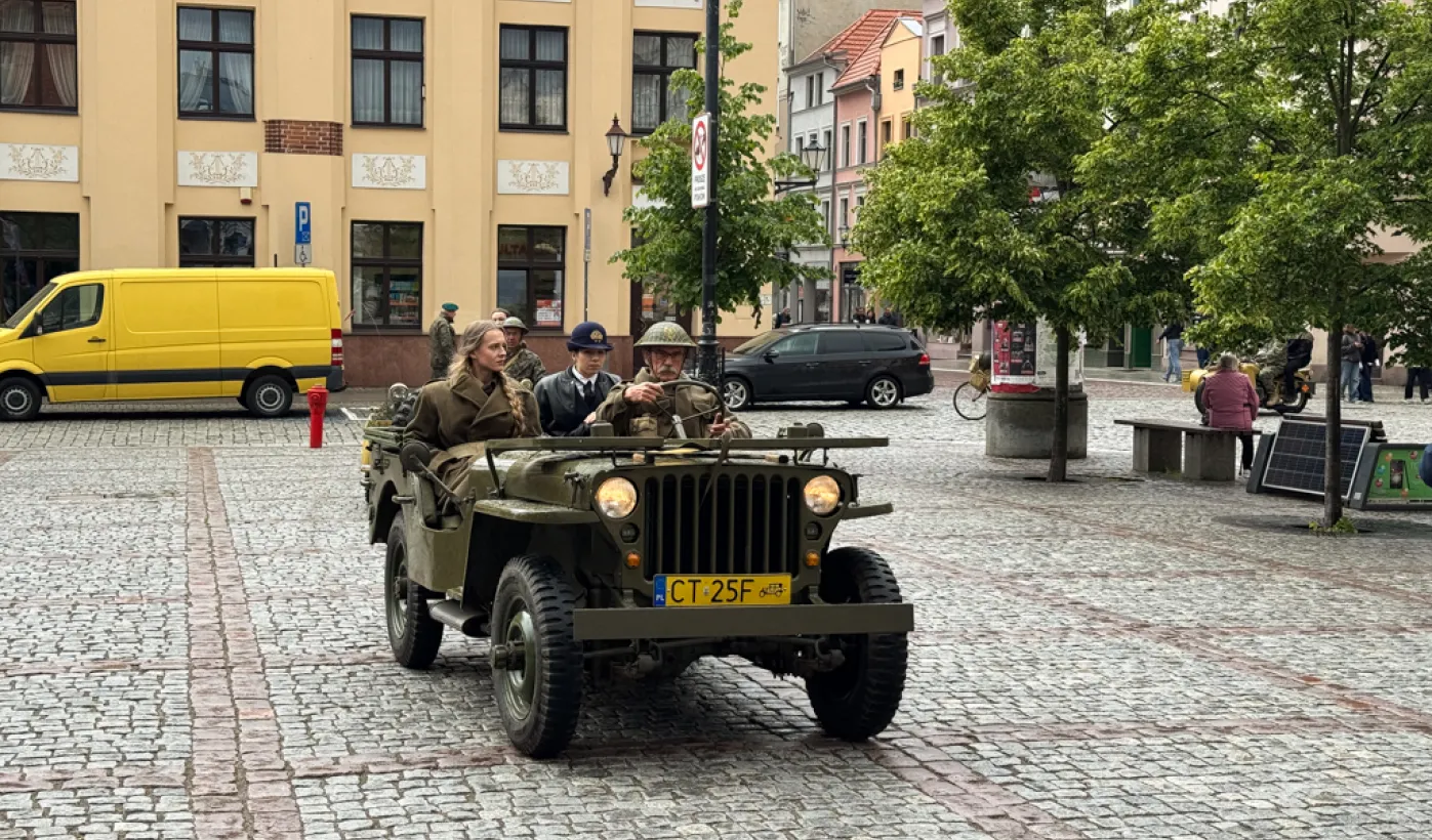 Wystawa sprzętu na Rynku Nowomiejskim, 17.05.2025 r.