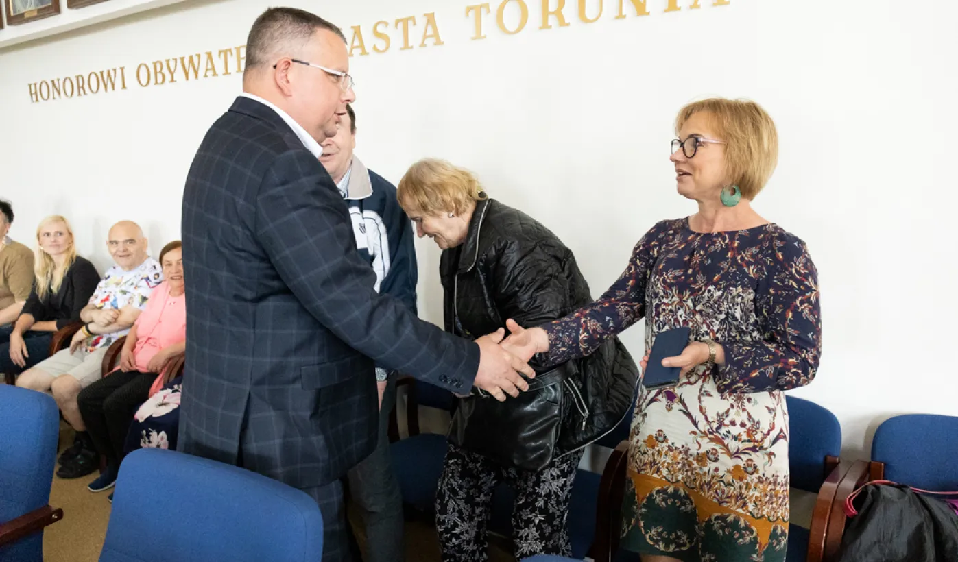 Seniorzy w Urzędzie Miasta Torunia, 5.06.2025 r.