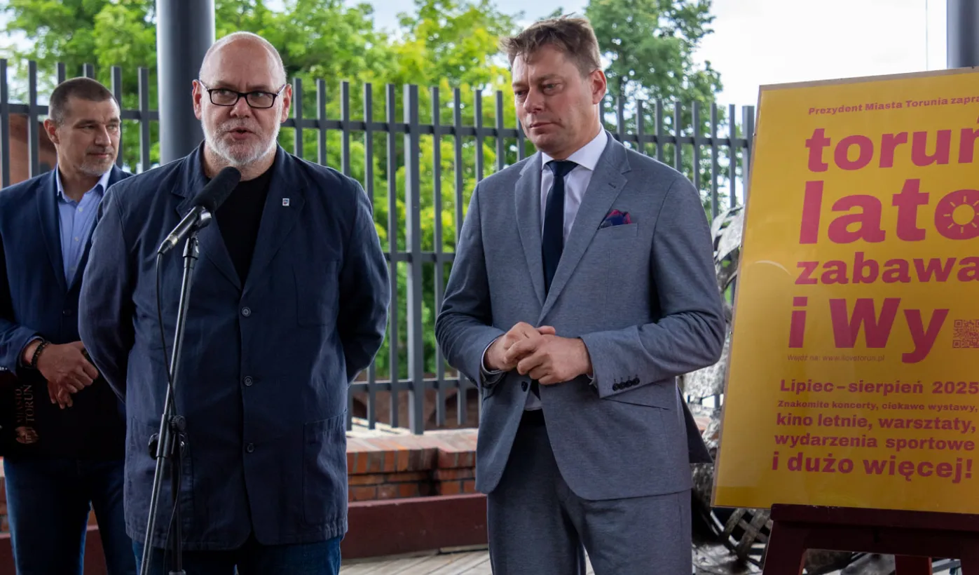 "Toruń, lato, zabawa i Wy" - briefing prasowy