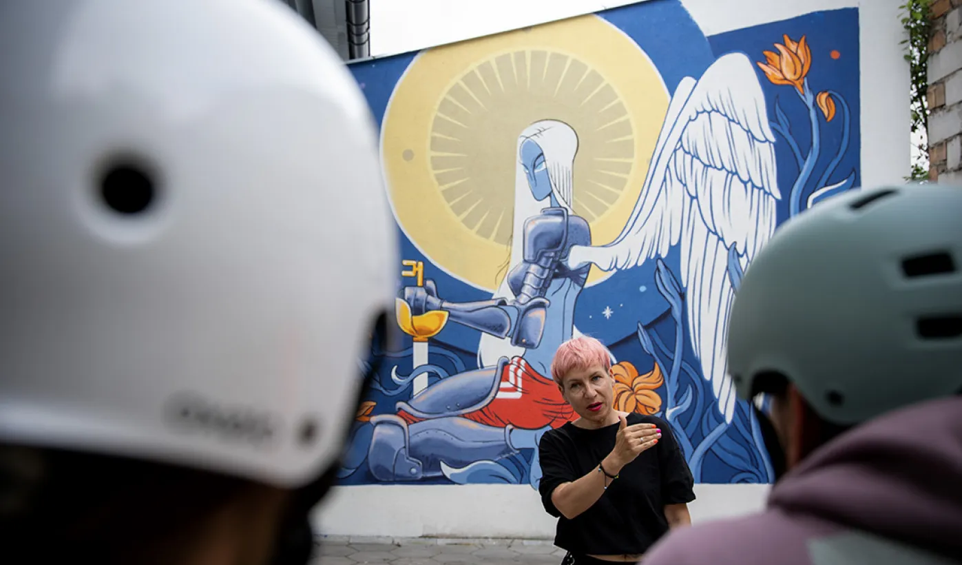 Anielskie murale w Toruniu, 25.07.2025 r.