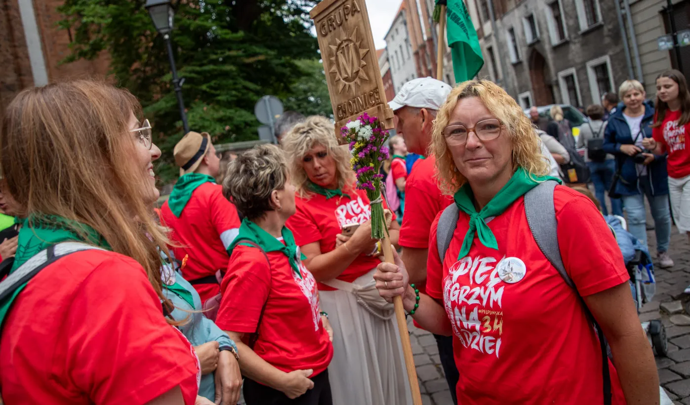 Pożegnanie Pieszej Pielgrzymki Diecezji Toruńskiej na Jasną Górę 2025