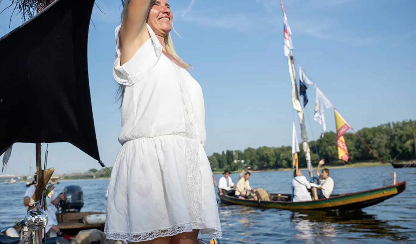 9. Festiwal Wisły - parada statków i łodzi