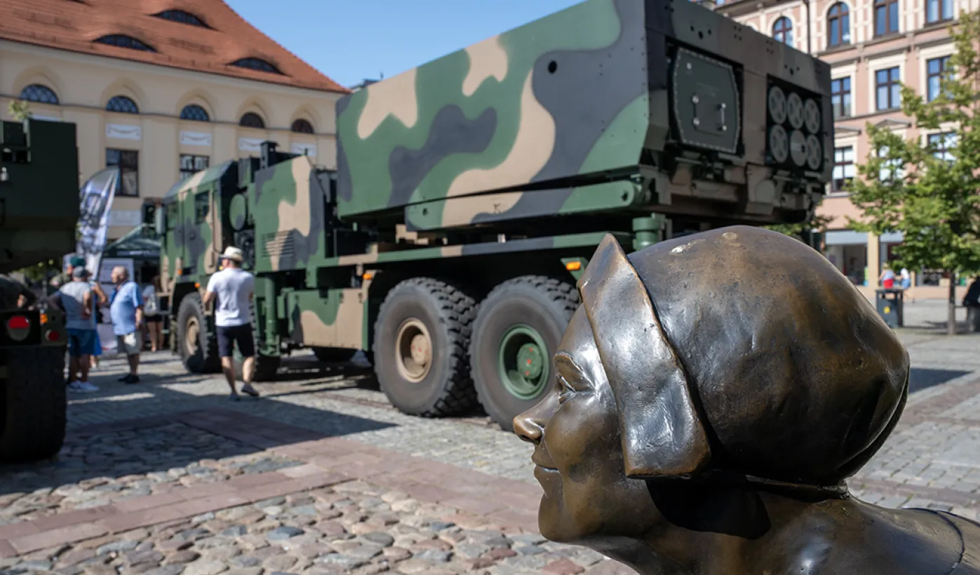 Święto Wojska Polskiego 2025 - prezentacja sprzętu wojskowego