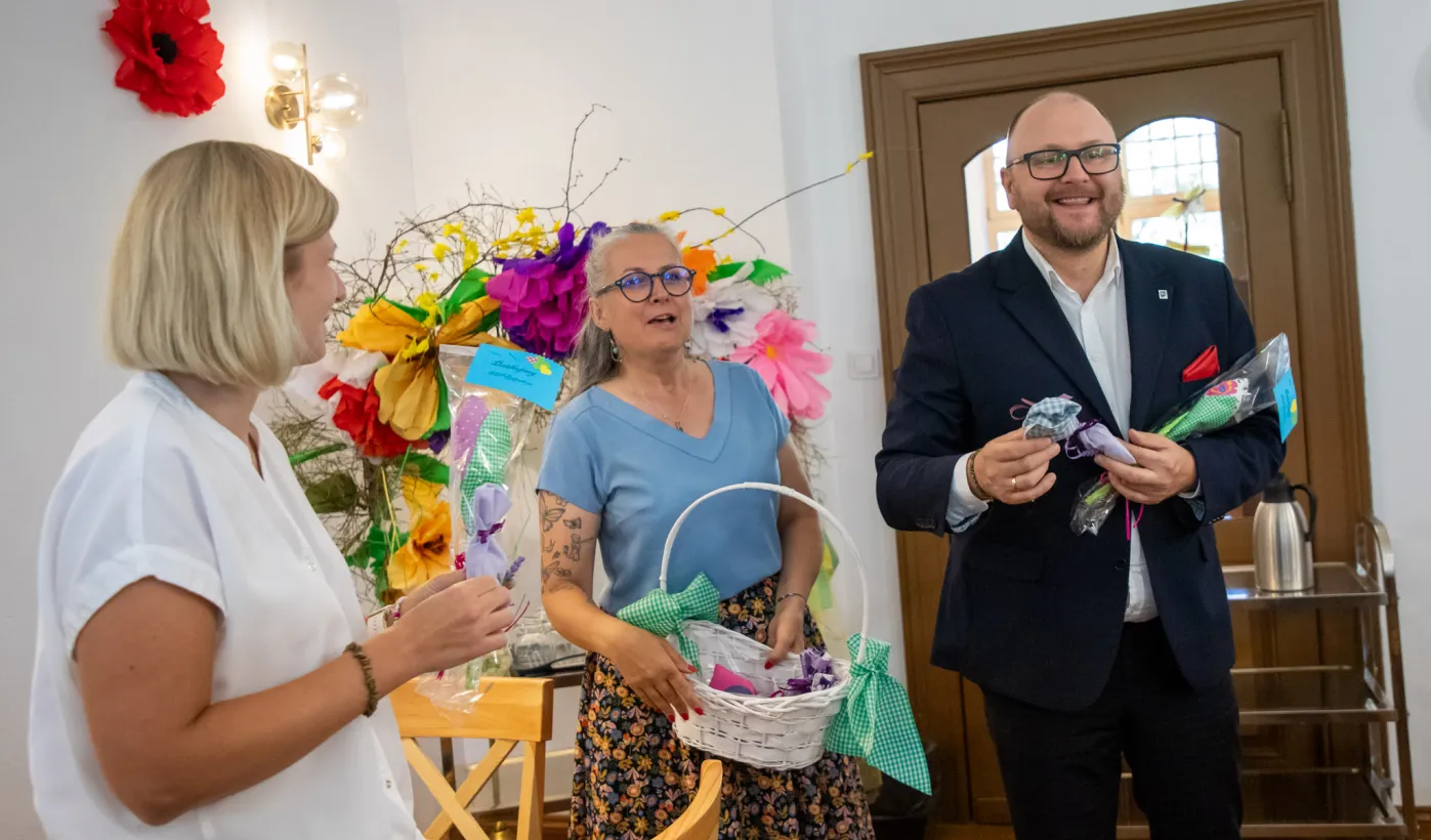 Prezydent Paweł Gulewski odwiedził DDPS-y na Bydgoskim Przedmieściu