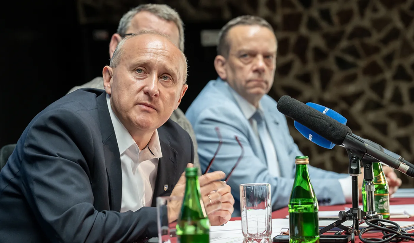 Briefing prasowy dotyczący zmian w komunikacji miejskiej