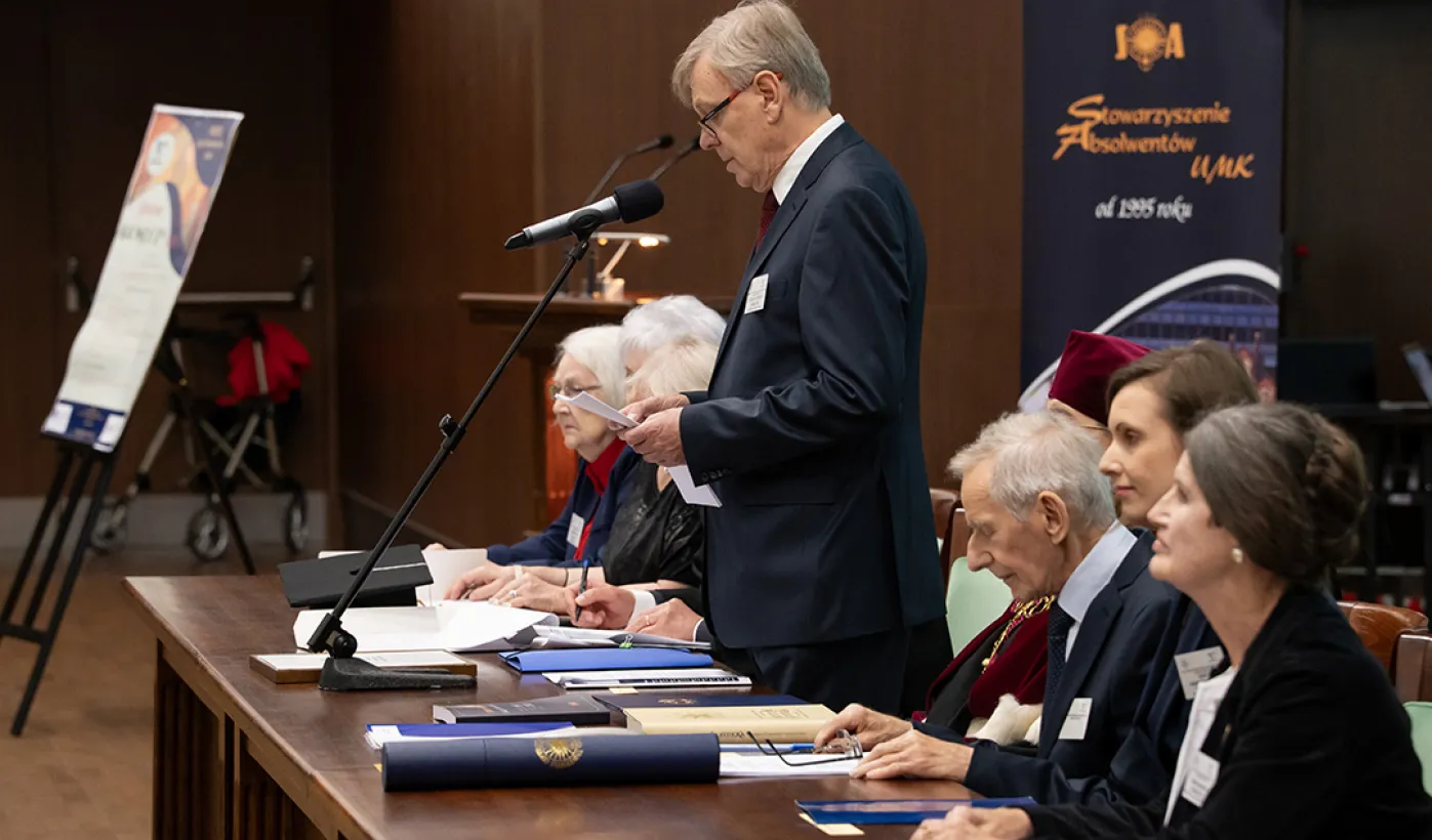 Spotkanie po latach na UMK