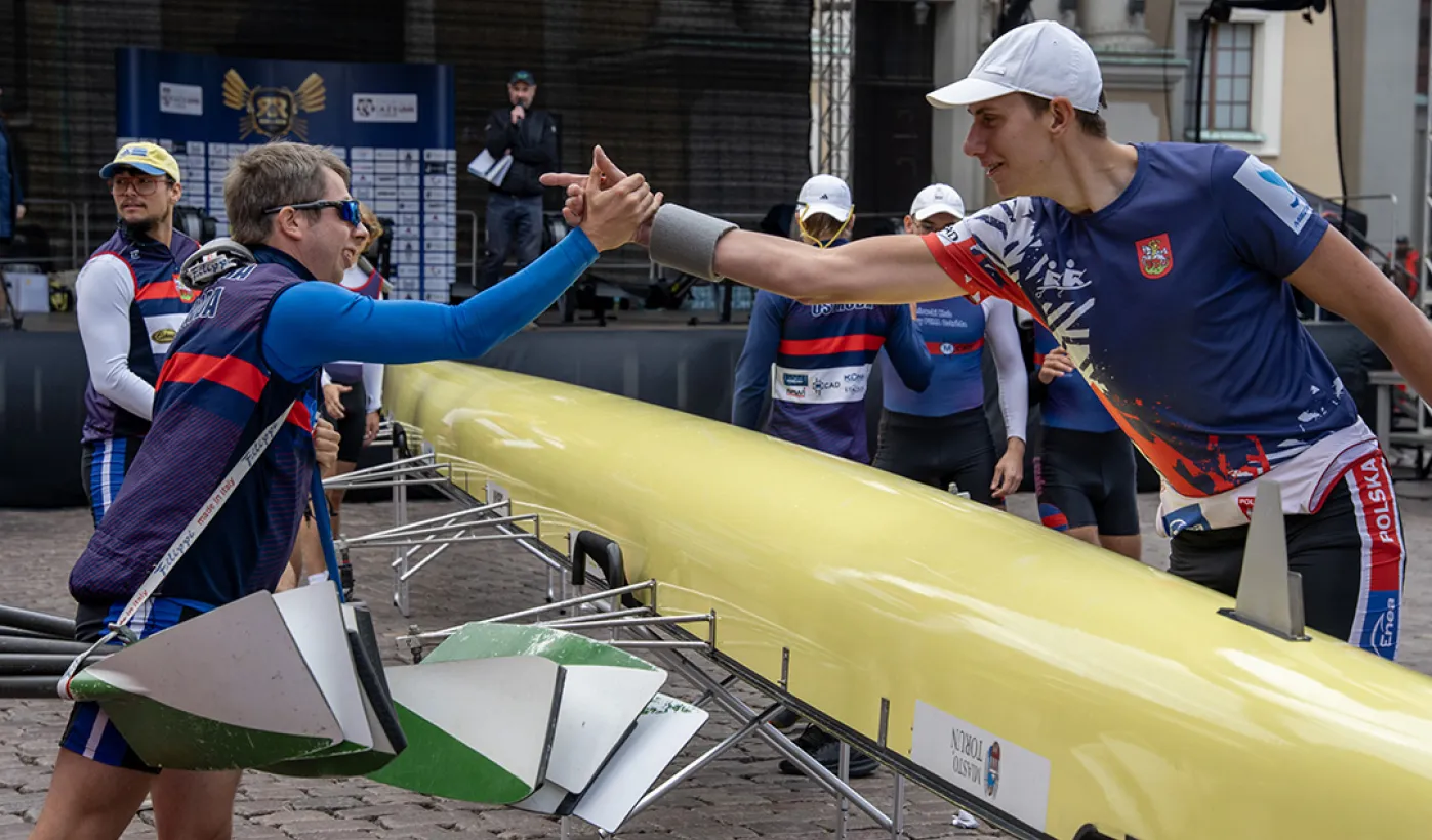Wioślarze walczyli w Run & Row 2025 