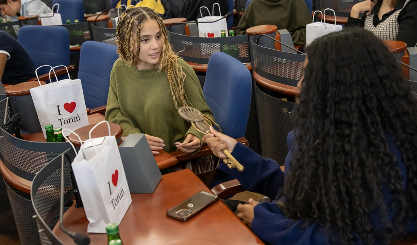  Młodzież z Filadelfii z wizytą w urzędzie