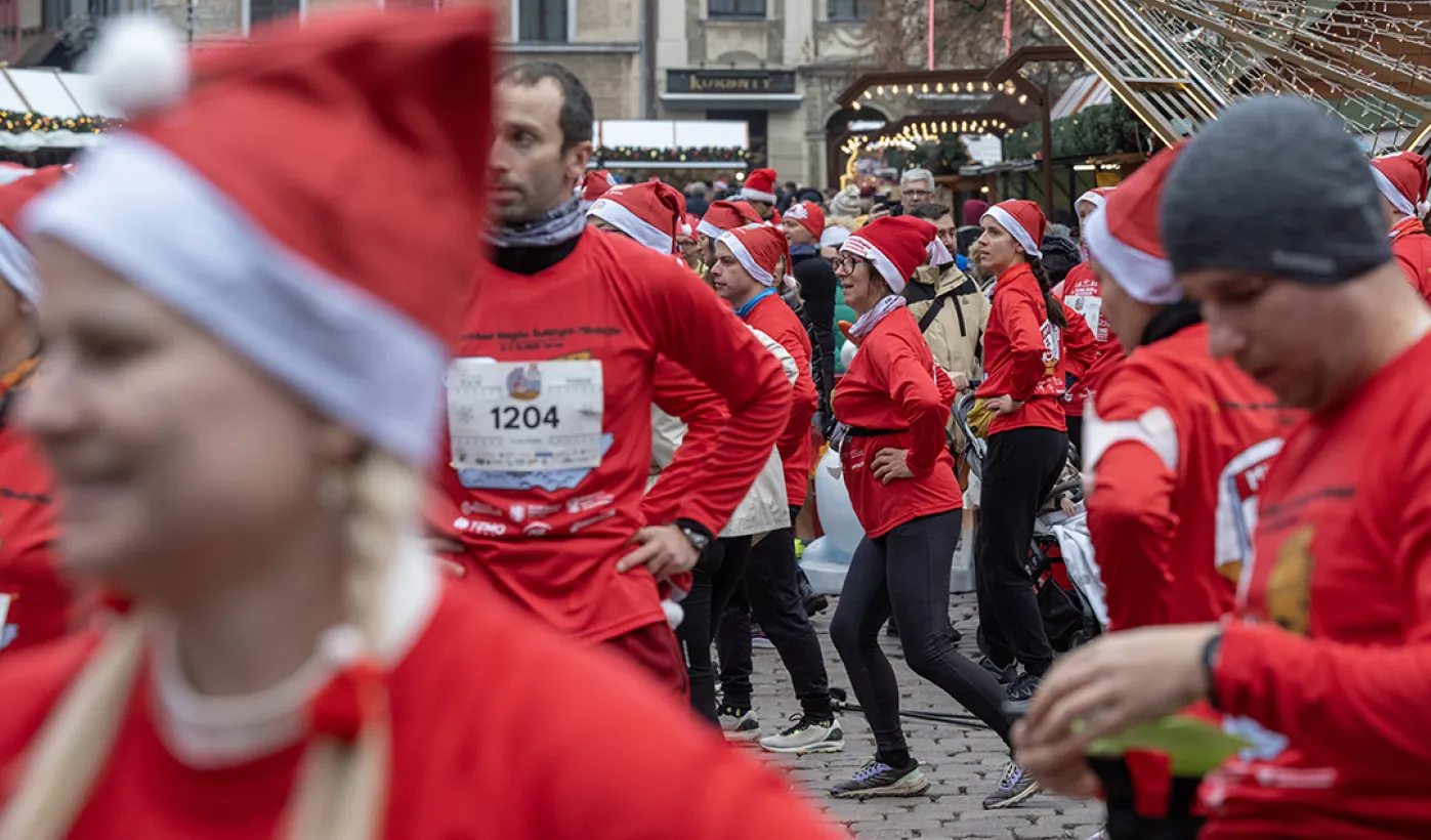 Festiwal Biegów Świętych Mikołajów w Toruniu