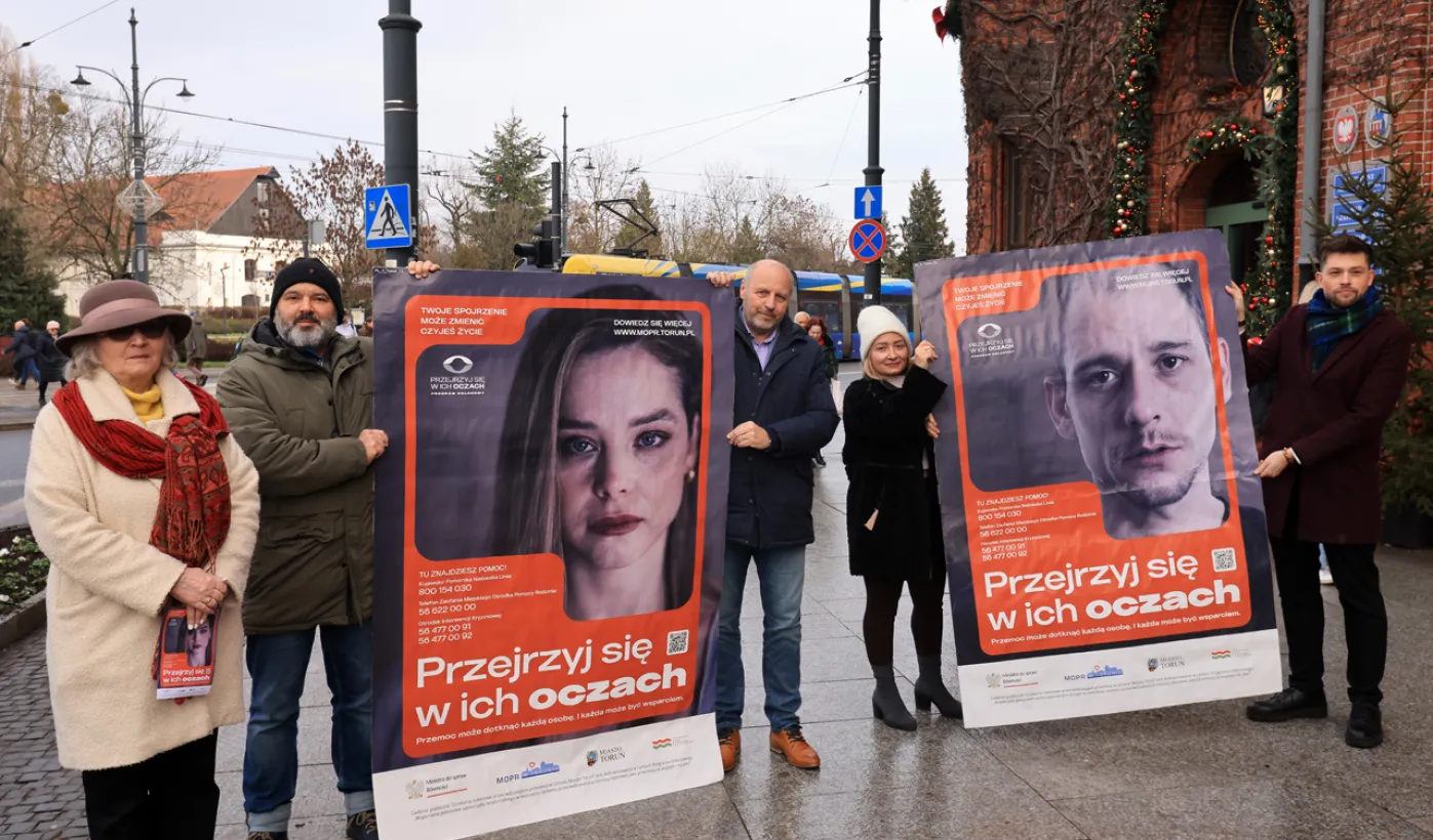Toruń realizuje kampanię „Przejrzyj się w ich oczach”