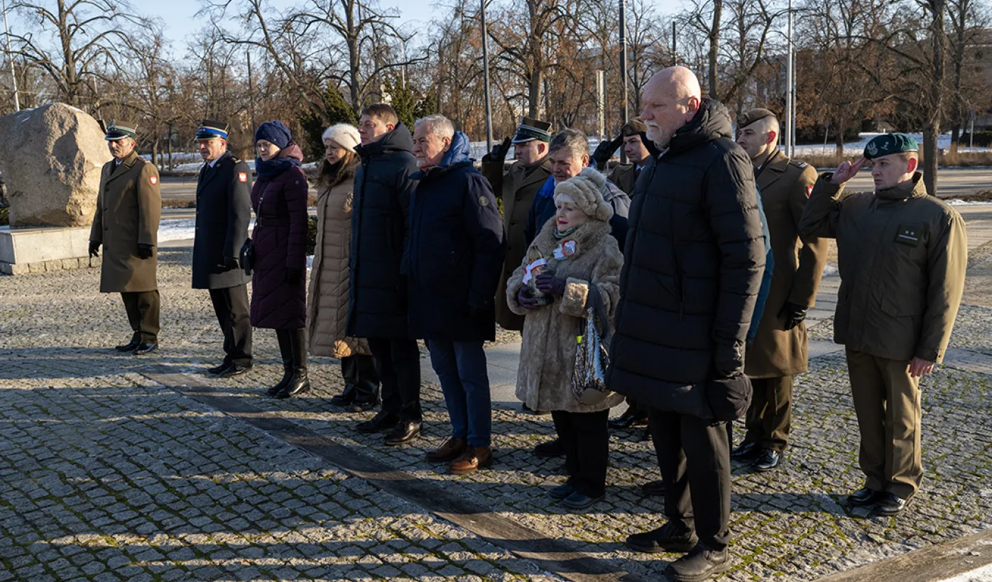 Uroczystość z okazji rocznicy zakończenia okupacji hitlerowskiej