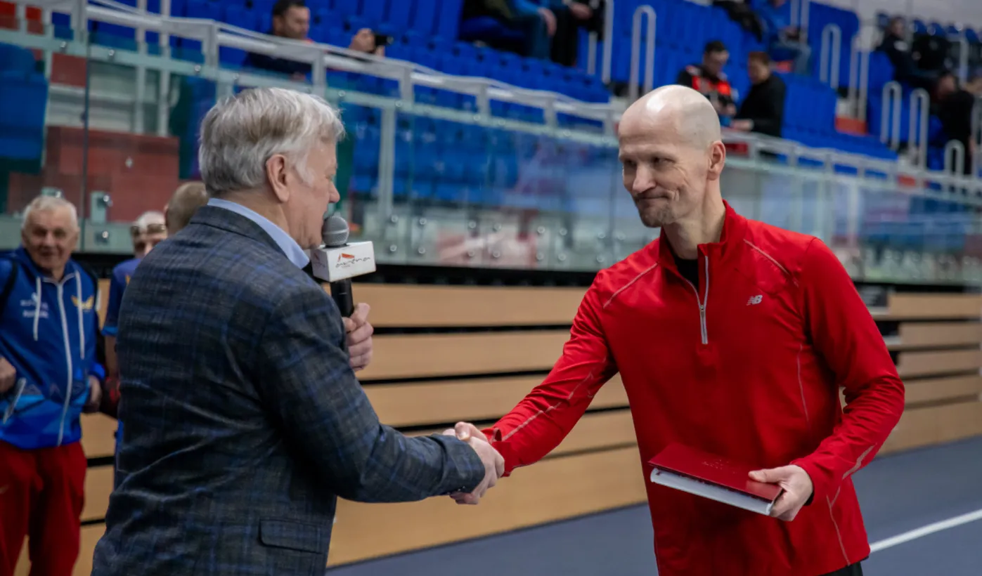 Otwarcie 35. Halowych Mistrzostw Polski w Lekkiej Atletyce Masters