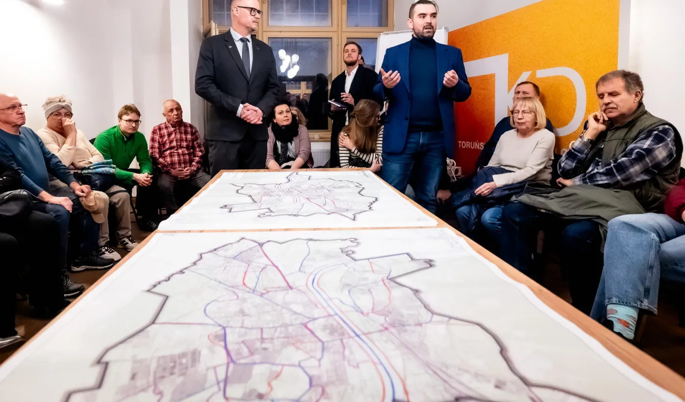 Otwarte spotkanie konsultacyjne dotyczące polityki parkingowej w Toruniu, 5.03.2026