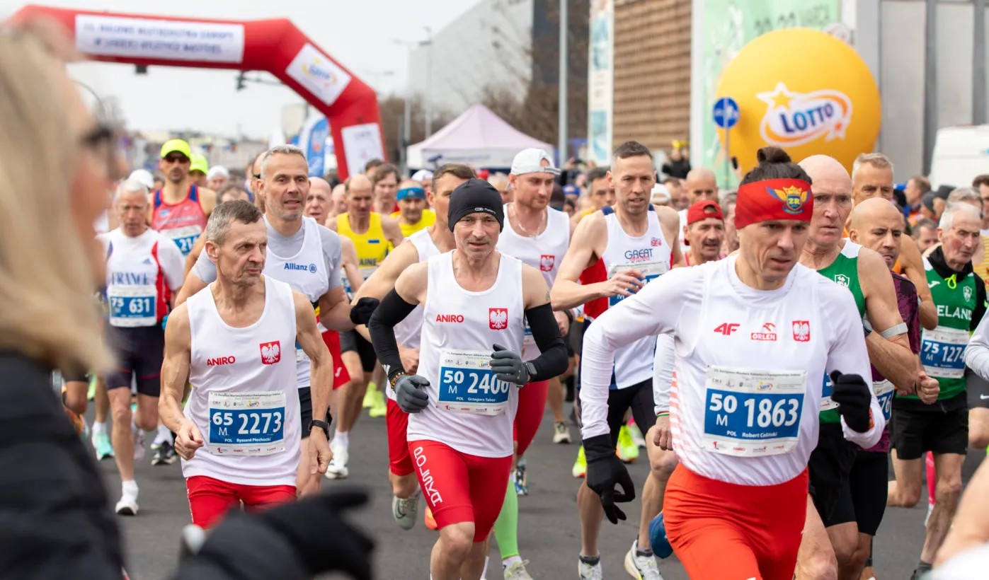 Bieg na 5 km w ramach Halowych Mistrzostw Europy Masters 