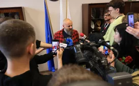 Podziękowania dla bohaterów akcji ratunkowej na Wiśle, 19.04.2024 r.