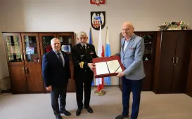  Spotkanie z kontradmirałem prof. dr hab. Tomaszem Szubrychtem, 6.05.2024 r.